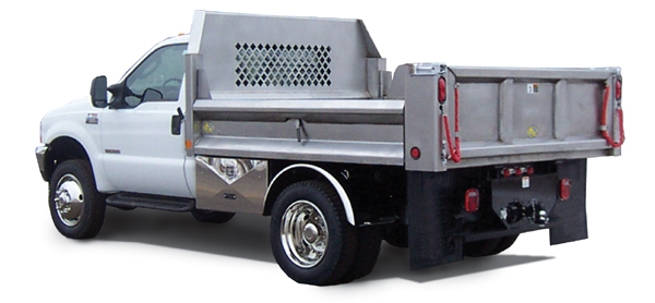Rugby Stainless Steel Drop Side Dump Body